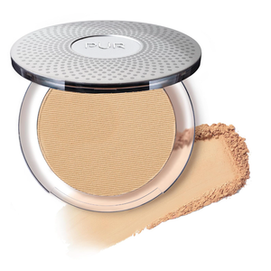 PUR Beauty 4-in-1 Pressed Mineral Makeup Powder Foundation with SPF 15 - Concealer & Finishing Compact Pressed Powder for Face - Buildable Medium to Full Coverage Foundation Powder (Bisque)