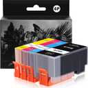 923XL 923e 923 Ink Cartridges for HP OfficeJet Pro 8130e 8135e 8139e 8138e 8122e 8120 8124e 8125e 8130 8132e 8134e Printers (4 Pack with Chip)