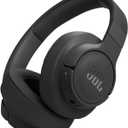 JBL Tune 770NC - Adaptive Noise Cancelling with Smart Ambient Wireless Over-Ear Headphones, Bluetooth 5.3, Up to 70H Battery Life with Speed Charge, Lightweight, Comfortable & Foldable Design (Black)