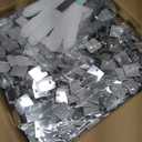 Silver Shimmer Wall Backdrop - 24 Pcs Square Sequin Panels for Birthday Party, Wedding, Anniversary