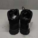 Coostar Tactical Boots for Men Lightweight Military Combat Boot Side Zipper Motorcycle Hiking Work Boots Waterproof 8 Inches Size 13