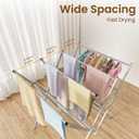 Whitmor Oversized Metal Drying Rack, Silver