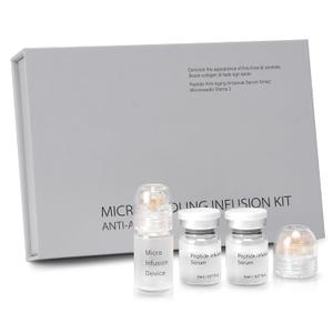 Micro Infusion for Skin Care, Collagen, Peptide, Hyaluronic Acid Serum, Face Serum and Stamp 0.05mm