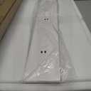 Hasipu Vanity Mirror with Lights, 22.8" x 18.1" LED Makeup Mirror, Lighted Makeup Mirror with Lights, Smart Touch Control 3 Colors Dimmable Mirror 360Rotation USB Port White