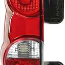 Klanata High Brightness NV200 Rear Tail Light Assembly, Left Side, Car Tail Brake Stop Light Lamp, 26550 JX00A (Replacement) (26550 JX00A)