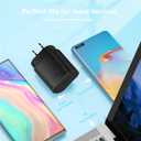 25W Super Fast Charger Type C Wall/Car Charger Combo Kit for Samsung Galaxy S26 S25 S24 S23 S22 S21 Ultra Plus A53 A52 A14 A25 A42 A32 Xcover 7 6 iPhone 17 16 15 Pro Max Pixel 10 9 8 Moto USB C Cable