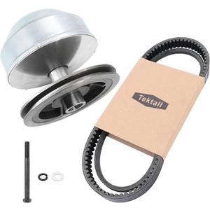 G2-G22 Drive Clutch W/Clutch Belt Kit Compatible with Ya-maha Golf Cart 1985+ G2 G8 G9 G14 G16 G22 4 Cycle Carts Gas Golf Cart 1985-Up, Replace#JN6-G6201-03,JN6-G6201-04