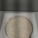 Travertine Decorative Bowl - 7.8 Diameter & 2 Height - Key Bowl for Entryway Table - Travertine - Organic Modern Centerpiece - Beige/Natural