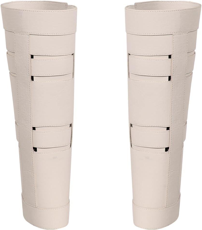 Queen Costume Accessories Cosplay Leg Guard Adult Women Halloween Props (14.57-15.35in/37-39cm)