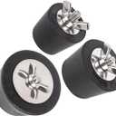 BlueStars 3 Sizes 1-Inch, 1.25-Inch, 1.5-Inch Heavy Duty Swimming Pool Winter Expansion Rubber Plugs - Winterlizing Pool Plugs, Versatile Plugs In-ground & Above-Ground Pool - Pack of 3 Pool Plugs