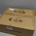 Semi Flush Mount Ceiling Light, Brushed Nickel Light fixtures with Floral Clear Glass Shade, Modern Close-to-Ceiling Lighting for Bedroom Kitchen Living Room Hallway