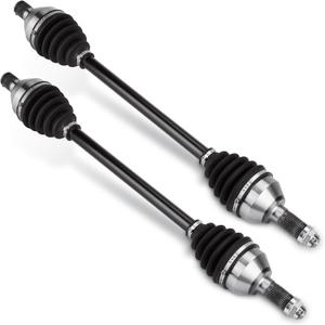 Rear CV Axle for CAN-AM Maverick X3 2017-2022 (R RR XRS XMR XRC RS Turbo with 64" Body), 2 Pack Left/Right 4340 Chromoly Steel CV Axle Drive Shaft Assembly Replace for 705502154 705502362