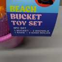 3 x Beach bucket toy set