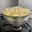 Popcorn Popper | No-Shake, No-Stir Premium Stovetop Popcorn Maker | Popcorn Pan | Popcorn Pot | Pops Kernels Perfectly Without Burning | Easy Serving