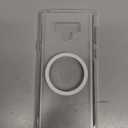 Clear Magnetic Phone Case for Samsung Galaxy Note 9, 6.4-Inch Crystal Transparent Shockproof Military-Grade Protection TPU Bumper PC Anti-Yellowing Slim Fit Wireless Charging Compatible