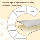 Designed Waterproof Pads for The Bottom of Mintakawa Automatic Litter Box Rollers; Waterproof, Tear-Resistant, Easy to Clean and Replace (Two Pack)