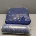 Outdoor Seat Cushion Set, Waterproof & Fade Resistant Patio Chair Cushions, Outdoors Cushion for Patio Furniture, 24 x 24 x 5.75 Inch, Outdoor Couch Cushions with Handle and Ties, Navy Blue