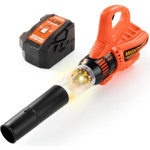 Mighty Force Kids Leaf Blower, Kids Gardening Set with Realistic Sounds, Lights and Wind, Outdoor Toys for Toddlers 3-5, Role Play Toys, Toddler Birthday Gift