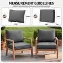 8pcs Outdoor Patio Cushion Covers Replacement, 24" Zippered Outdoor Cushion Covers Waterproof, UV Resistant & Washable Patio Furniture Cushion Covers Waterproof for Patio Sectional, Lght Grayi