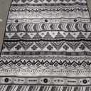 GarveeHome Printed Area Rug Rugs for Living Room, 5x7 Washable Moroccan Geometric Rug, 5x7 Ultra-Thin Boho Carpet for Bedroom Non Slip Stain Resistant Foldable Indoor Mat