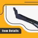 Rear Wheel Fender Molding Trim Fit for Mazda CX-5 2017 2018 2019 2020 2021,Rear Wheel Arch Fender Replace For KB7W51W50F8N, KB7W51W60F8N, MA1791101, MA1790101 (Rear Right)