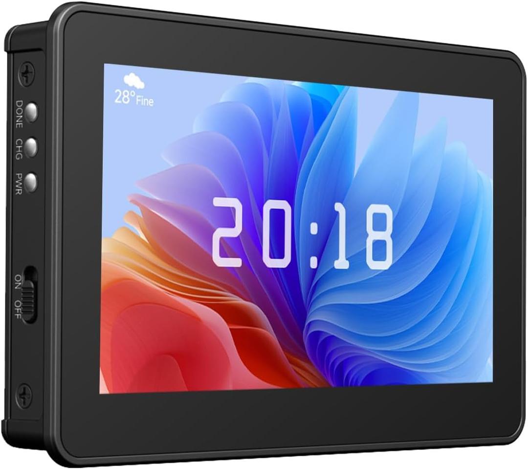 ESP32-S3 4.3inch LCD Touch Screen Development Board onboard 800480 65K RGB Screen 5-Point Touch Display with Case, Support 2.4GHz Wi-Fi & Bluetooth 5, 32-Bit LX7 Dual-Core Processor