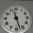 WallarGe Night Light Wall Clock for Bedroom - Silent Lighted up Wall Clock Glow in The Dark, Battery Operated Wall Clocks for Living Room/Kitchen, Easy to Read Large Digital Display, 12 Inch (Silver)