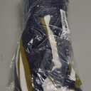 Mokayee Womens Summer V Neck Ruffle Short Sleeve Fit and Flare Knee Length Church Wedding Guest Dresses with Pockets (Small)