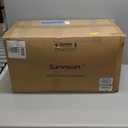 Outdoor Chair Cushions Set of 4, Waterproof Backrest and Deep Seat Cushion Set for Patio Furniture, Outdoor Sofa Replacement Cushions with Removable Cover, 24 x 24 Inch, Cream