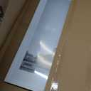 upsimples 18x24 Picture Frame, Display Pictures 16x20 with Mat or 18 x 24 Without, Wall Hanging Poster Frames, White, 1 Pack