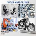 8 Pcs 304 Stainless Steel M12 Fully Threaded Rod,10"(255mm) Long Threaded Rod,Right Hand Threadswith Nuts (8, M12x255mm)