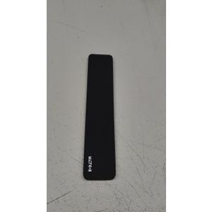 Fat Wrist Pad 17" x 2.75" x 0.75" Inches Wrists Rest for Standard Computer Keyboards Ergonomic Hand Pads Support Full Length Carpal Tunnel Resting Keyboard Rests Typing & Gaming Accessories (Black)
