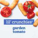 Gerber Stage 3 Baby Food Snacks, Garden Tomato Lil' Crunchies, Snacks for Babies, Baby Led Feeding, 6-Pack
