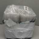 120 Pack Duck Egg Cartons Jumbo Egg Cartons Cheap Bulk with Sticker Labels Clear Empty Plastic Egg Containers Extra Large for Home Ranch Farm Commercial Market Display, 23 Grids