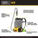 DEWALT 20V MAX XR High Capacity Concrete Chemical Sprayer Kit with Oil-Resistant 5Ah Powerstack Battery and Charger (DCCS1100GH1)