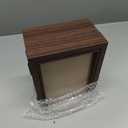 Biggun 4x6in 5 Folding Accordion Picture Frame - Foldable Hinged Collage Photo Frames for Tabletop Display Multiple Family Pictures Birthday Father's Day Gifts (Black)