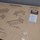 Dream On Me Edgewood 4-in-1 Convertible Mini Baby Crib in Cool Grey GreenGuard Gold & BSA, Non-Toxic, Compact 402533 Design, Converts to Mini Daybed & Twin Bed (Rails to Buy) 1 Mattress Pad