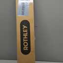 ROTHLEY 9.8 FT ADA Industrial Handrails for Indoor Stairs: Metal Staircase Handrails Wall Mount Stair Handrail 1.6" Sturdy Pipe Hand Railings for Steps Matt Black Powder Coat Stairway Railing