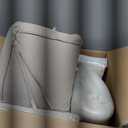 Outdoor Deep Seat Cushions Set of 2 for Patio Furniture, Waterproof & Fade Resistant Replacement Cushions with Removable Covers, 24 x 24 Inch, Beige