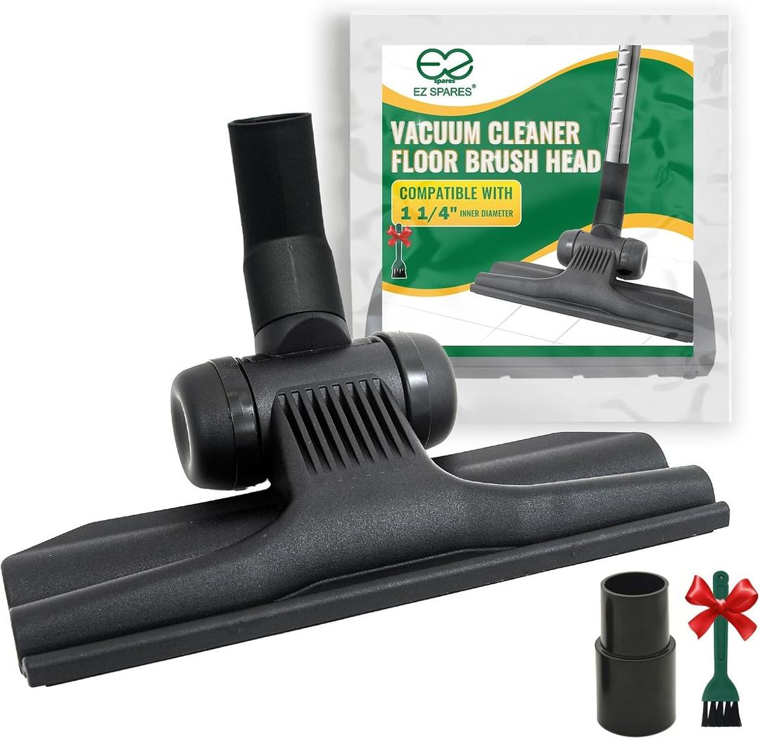 EZ SPARES Ultra-Thin 2cm Vacuum Brush Head  1.25 Inch (32mm) Universal Replacement for Cleaning Under Bed & Furniture, Compatible with Hoover, Bissell, Eureka, Royal, Dirt Devil, Rainbow