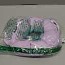 H HIDREAM Soft Cat Cone Collar， Cute Adjustable Cat Recovery Collar，Elizabethan e Collar That can Protect Head and Foot Wounds，Purple Flower All-Season Style