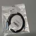 MillSO 1/4 to 3.5mm Headphone Adapter, 6.6 Feet TRS 6.35mm Female to 3.5mm Male 1/8 to 1/4 Stereo Audio Adapter for Guitar Amplifiers, Piano, Home Theater Devices, Phone, Laptop, Headphones - 6.6 Ft