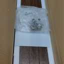 Floating Shelves for Wall, 1.5" Thick Wall Shelf Set of 3 with Invisible Brackets, 23.6L x 7.9W Hanging Shelves Farmhouse Home Decor for Bathroom, Living Room, Bedroom, Rustic Brown 6301BJP3BF