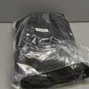 20 Ft Pool Cover, with Automatic Drain Round Pool Cover, One-Piece Quick Installation and Removal Above Ground Pool Cover, Preventing Waterlogging, UV Protected Solar Swimming Pool Cover (Black)