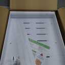 ANTOWIN 2-Pack Expandable Pull Out Cabinet Organizer 21"Deep(12.2"-20.5"W), 3 Full Extension Glides Slide Out Drawers, Roll Out Shelves Adhesive Raising Pad,Compatible Framed Cabinets,90lb Cap,White