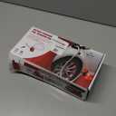 Fuel Transfer Pump with Auto Stop-Overfill Protection, 3.2 Gallon per min, 51'' Overlong Hose Fuel Transfer Pump with 3 Tank Adapter, Portable Gas Pump for Gasoline,Diesel,Oil (red)