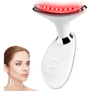 Facial and Neck Massager Face Sculpting Tool Facial Device for Daily Skin Care at Home (White)