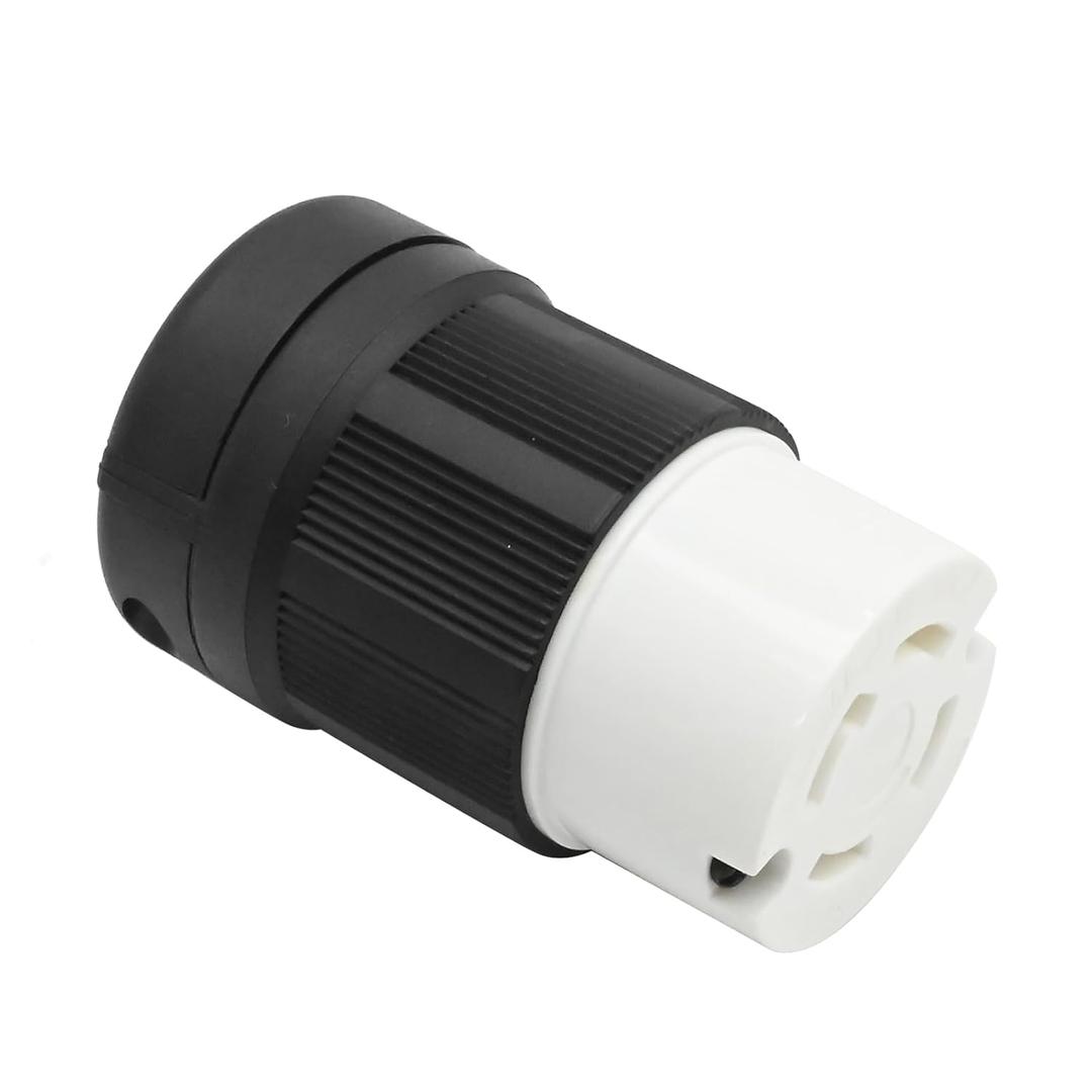 L14-30R 30 Amps 125/250V 4 Prong Generator Twist Locking Plug Connector Female Receptacle, 1pack