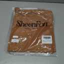 Sheenfon Classic Full-Length Bib Apron – Durable & Easy-Care Chef Apron for Kitchen, Restaurant & Café (Peacon) One Size