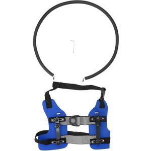Pet Ring Harness, Adjustable Blind Dog Ring, Dog Vest Harnesses, Blind Dog Bumper to Protect Cats and Dogs with Blindness (M)